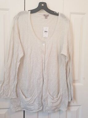 J JILL slouchy sheer sweater 1X